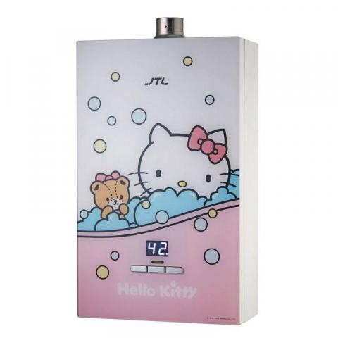 熱水器專家 - 喜特麗保固三年 Hellokitty 13公升熱水器強制排氣
