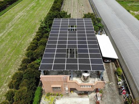 昕陽/領航太陽能發電 周特助 - 雲林莿桐透天厝頂樓投資設置太陽能光電系統