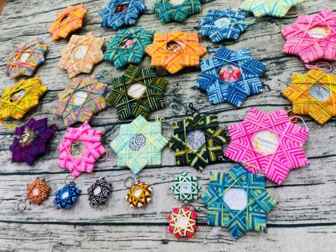 想享藍圖生活療癒有限公司 - 親子活動-星之花編織手作