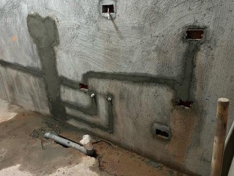 盛逸水電行 宋宙騏 - 補土施工