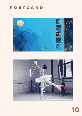 Lavi Ra - 明信片設計