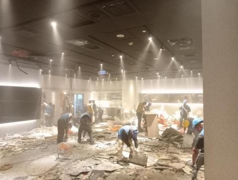 鴻升工程 - 統一夢時代7樓拆除工程 鴻升工程 - 統一夢時代7樓拆除工程