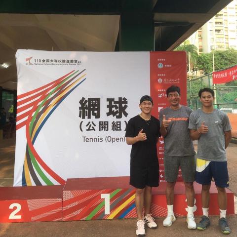 宣輝Hui - #110全國大專盃公開組男雙- 第五名