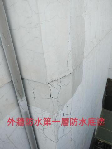 新立外牆繩索工程 - 龜裂外牆防水作業一