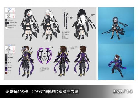 羅蔔RoyBoy - 專案主美術 - 遊戲角色設計