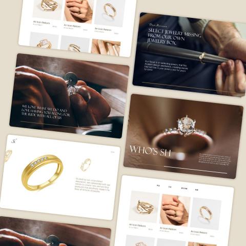 達訊數位設計 - 銀樓轉型品牌設計