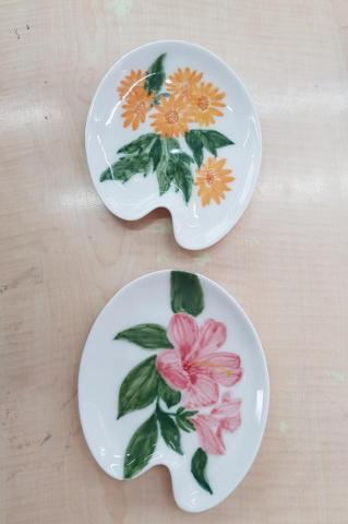 陳學嬪 - 學生彩繪瓷器