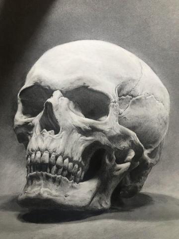 夢祈 - 大學素描練習