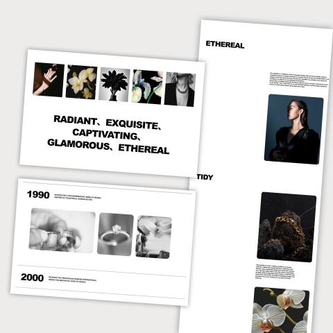 達訊數位設計 - 韓系珠寶品牌設計