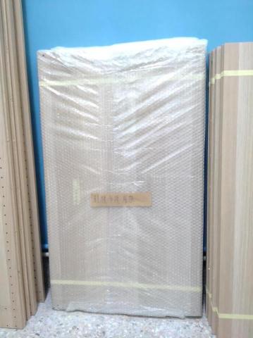 孟軒木藝工坊 - 分組整理後，以氣泡布保護，預防搬運過程的損傷