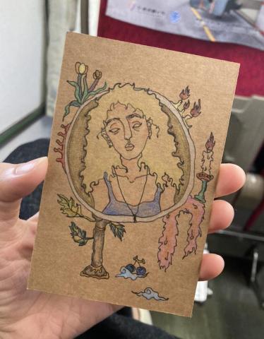 陳鍾秀 - 手繪卡片