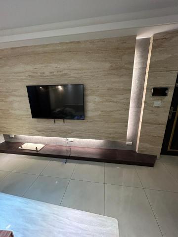 宋宥廷（印象藝術塗裝） - 電視牆（司曼特）完成