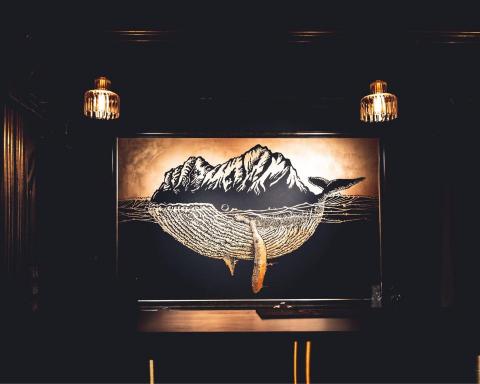 鐘仁杰 - 鯤島餐酒館-壁畫