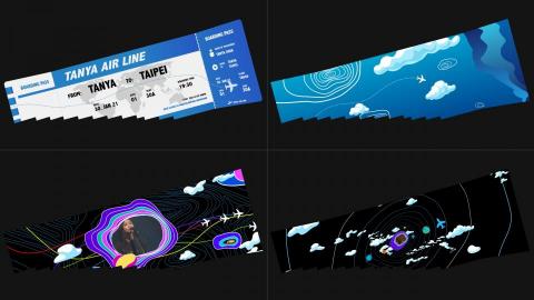Big Hsu - TANYA  離線地圖  演唱會視覺設計