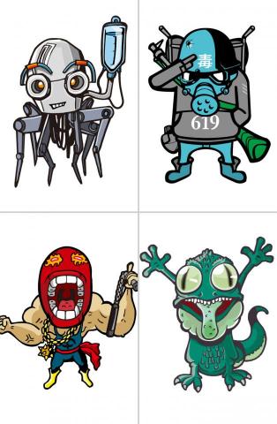 Big Hsu - ZOO  角色設定