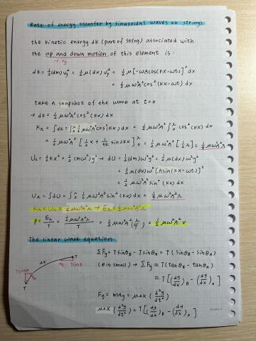 孟慶恩 - 物理筆記