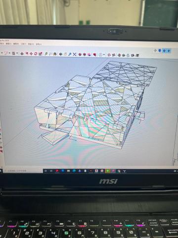 賴雋皓 - 一些製圖的過程照片