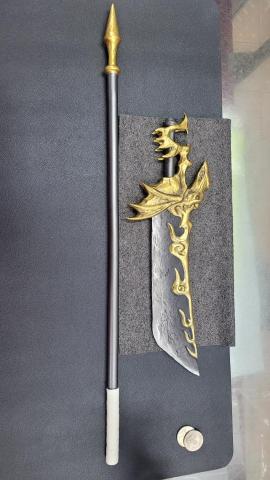 阿村 - 代工維修作品：Gk不知名關刀一把