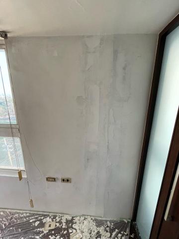 桃爸愛妻桃 - 壁面批土