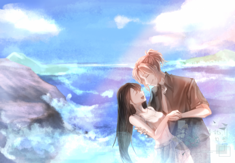 Tsuki's illust - 雙人插圖