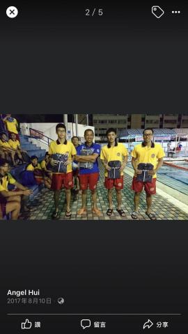 桌球教學 - 救生員受訓期間競賽得獎