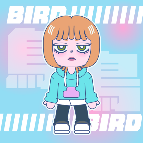 許玉怡 - 個人形象Q版人物設計