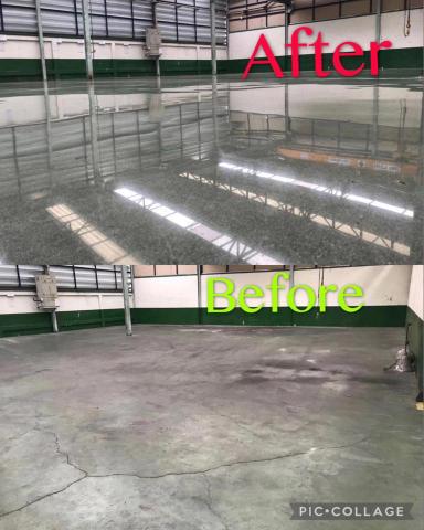 江海工程行 - 舊混凝土地坪研磨翻新美容