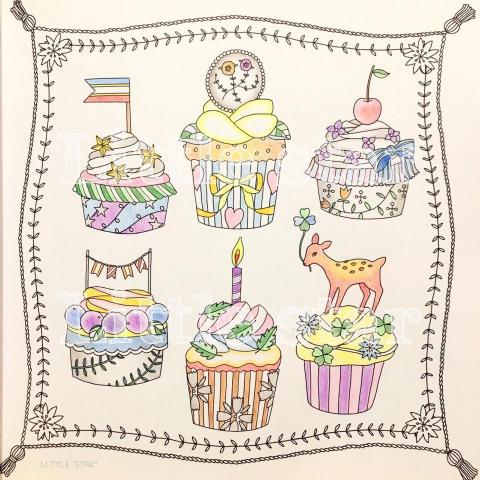 小星星 - 小星星的著色畫（左手上色）