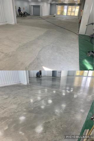 江海工程行 - 混凝土研磨晶化耐磨地坪