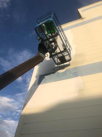 國御工程 - 高空作業外牆粉刷