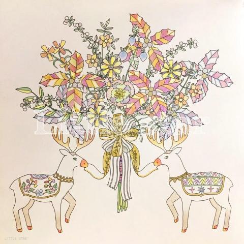 小星星 - 小星星的著色畫（左手上色）