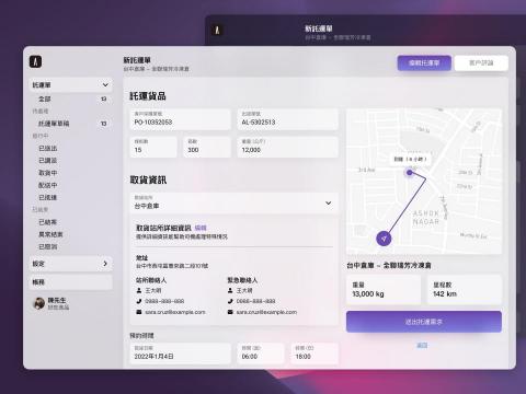 Ted - 運輸系統後台管理設計