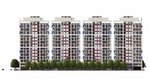 總逸工程室內裝修 - 竹東南區立面圖