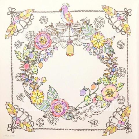 小星星 - 小星星的著色畫（左手上色）