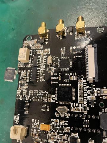 Sean - 手持式電表系統功能故障，更換主芯片