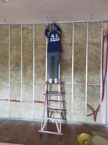 品云輕鋼架 - 60k隔音棉