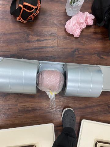 阿翔清洗 - 吊隱冷氣風鼓拆下清洗