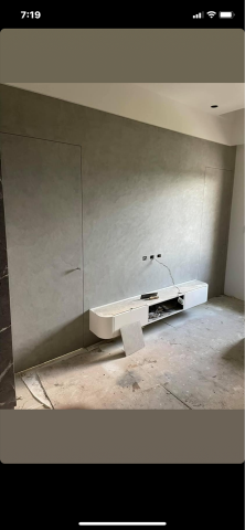 陳家班-後製清水模 - 電視牆-樂土