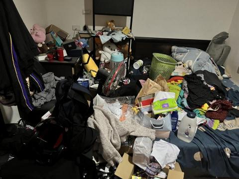 姵綺小豬-專業居家收納整理 - 床鋪Before