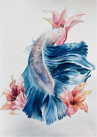 Ellie Chen - 透明水彩作品