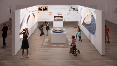 LIUSOUON 設計工坊 - 展覽空間設計
設計作品  :  國立森美術館提案設計
平面圖 > 3D建模 >3D渲染 > 動畫設計
耗時 : 0.5 DAYS