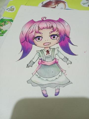 煎魚工作室 - 手繪Q版oc，此張僅需50元~（三張以上委託）