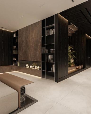 觀·室內設計 - 輕奢風客廳