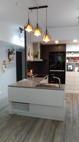 夏裕豪 - 台北 陸公館 系統櫃工程 : 開放式 廚具 系統儲藏高櫃組(1)
