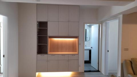 夏裕豪 - 台北 吳公館 系統櫃 新增修改  : 新增離地高櫃