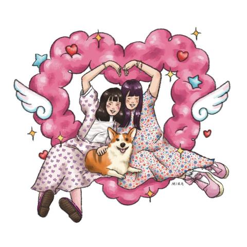 藍咪 - 委託-少女ㄉ友情