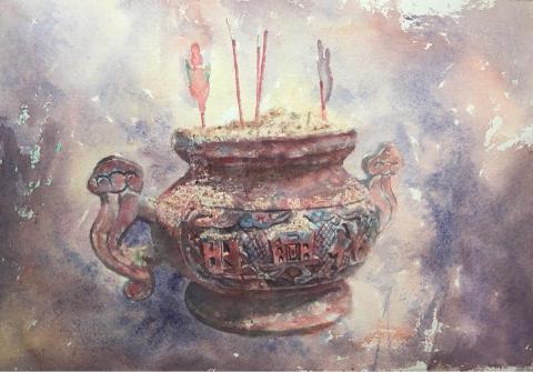 吳奕呈 - 2022 水彩 4K