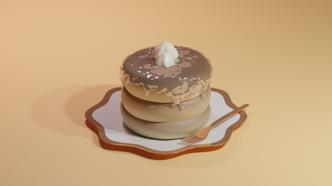 Alessi - 練習｜Blender模型建置/渲染