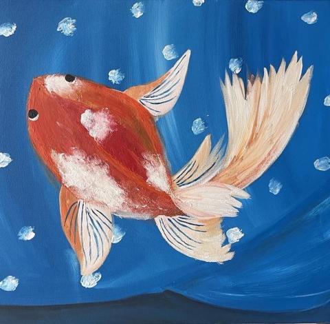 插畫/繪畫 - 手繪/壓克力/畫框布