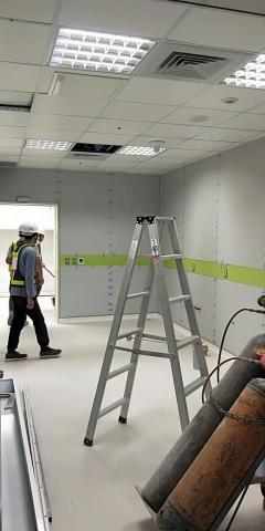 承幸室內裝修有限公司 - 臺大醫院附設癌醫中心醫院
手術室天花板壁板